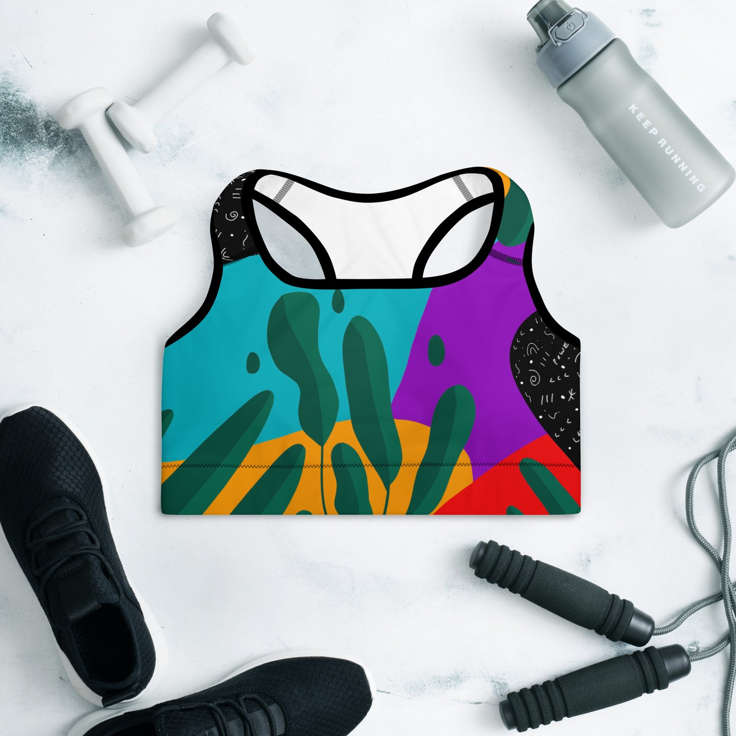 Create Padded Sports Bra